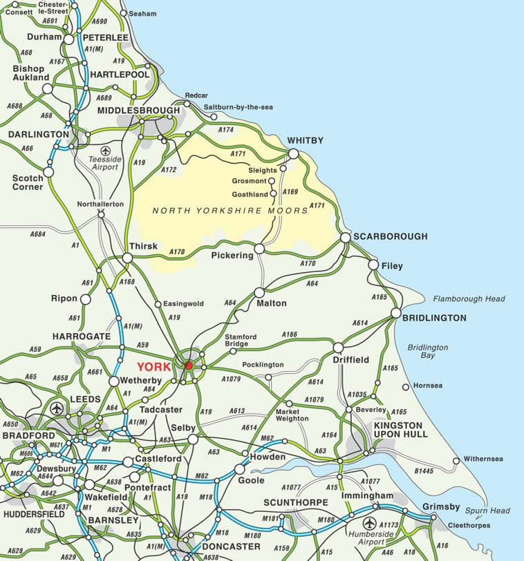 Getting to York and Langton Court holiday Let